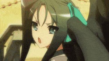 Horizon In The Middle Of Nowhere Anime Slap GIF - Horizon In The Middle Of Nowhere Anime Slap Slap GIFs