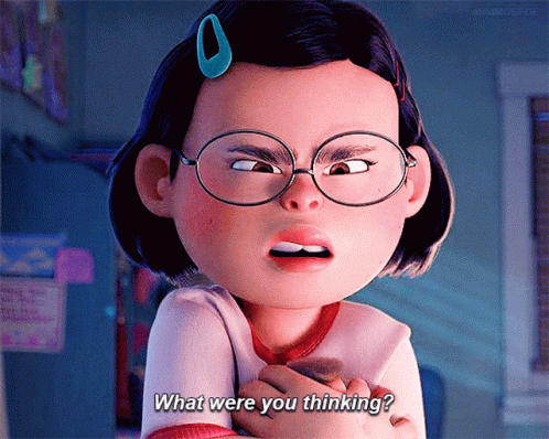 Turning Red Mei Lee GIF - Turning Red Mei Lee What Were You Thinking GIFs