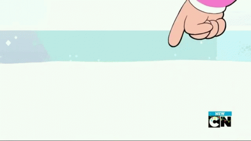 Steven Universe Water GIF - Steven Universe Water Poke The Water GIFs