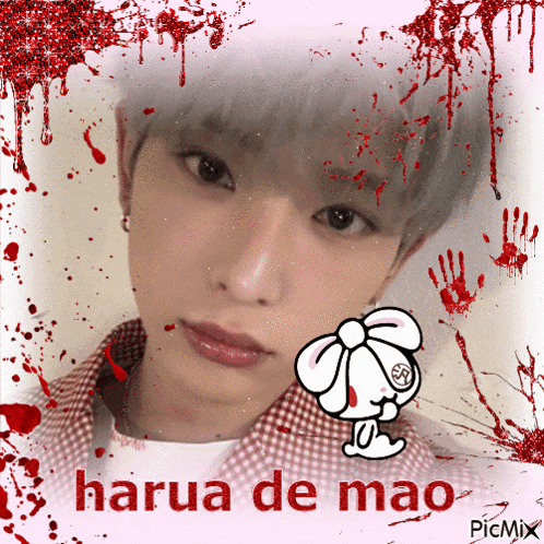 a picture of a person with the name harua de mao