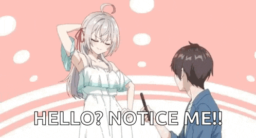 a girl in a white dress is standing next to a boy who is holding a pen in his hand .