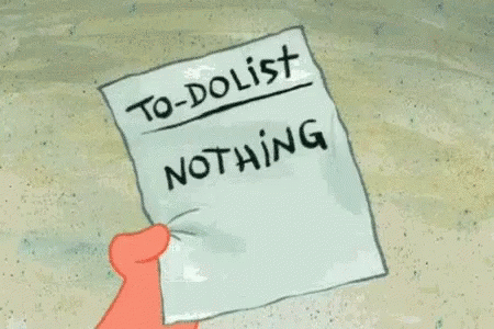 To Do List Nothing GIF - To Do List Nothing GIFs