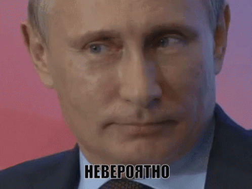 невероятно удивительно путин GIF - Unbelievable Unreal Putin GIFs