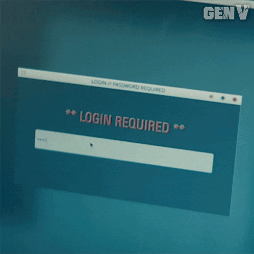 Login Required Access Denied Gen V GIF - Login Required Access Denied Gen V Denied Access GIFs