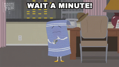 Wait A Minute Towelie GIF - Wait A Minute Towelie South Park GIFs