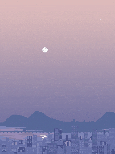 a pixel art of a city with the word eraill on it