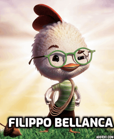 Filippo Bellanca Chicken Little GIF - Filippo Bellanca Chicken Little Via Villa Rosato GIFs