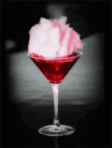 Cocktail Strawberry Cotton Candy GIF - Cocktail Strawberry Cotton Candy GIFs