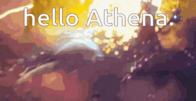 Athena Noir Enemy GIF - Athena Noir Enemy Hello Athena GIFs