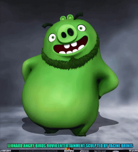Leonard Pig GIF - Leonard Pig Angry Birds GIFs