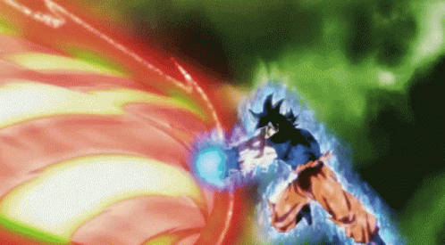 Ui Goku Fight GIF - Ui Goku Fight Anime GIFs