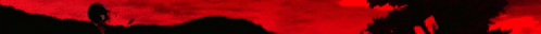 it looks like a painting of a red and black background with a blurred effect .