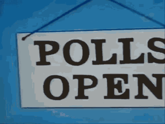 Polls Open Happy Voting GIF - Polls Open Happy Voting Election Day GIFs