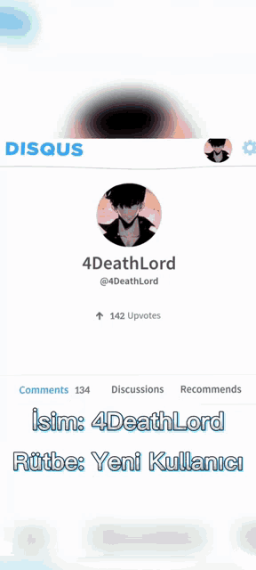 a screenshot of a person 's twitter profile with the name 4deathlord