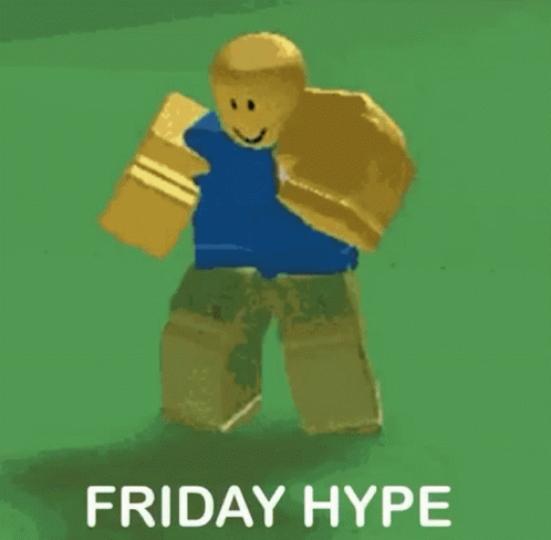 Friday Hype Roblox GIF - Friday Hype Roblox Orange Justice GIFs