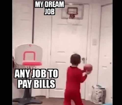 Pay Bills Basket GIF - Pay Bills Basket Dream Job GIFs