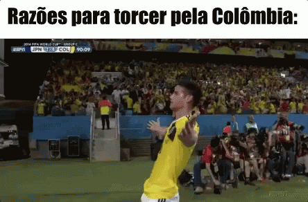 James Rodriguez / Colômbia / Copa Do Mundo  / Jogador Colombiano GIF - James Rodriguez Cute Soccer GIFs