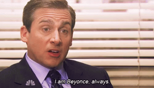 Beyonce Office GIF - Beyonce Office Always GIFs