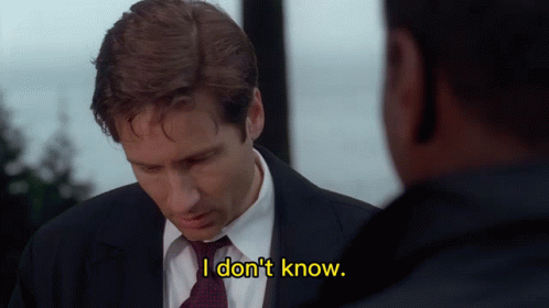 The X Files I Dont Know GIF - The X Files I Dont Know Mulder GIFs
