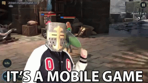 Its A Mobile Game Game GIF - Its A Mobile Game Game Mobile GIFs