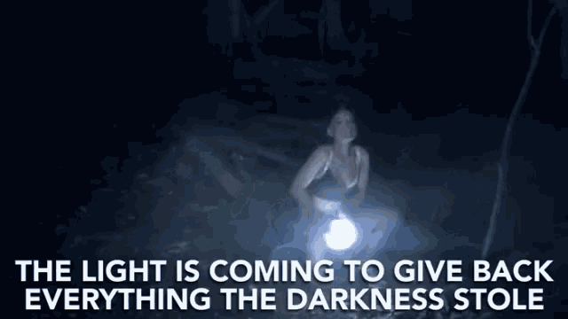 The Light Is Coming To Give Black Everything GIF - The Light Is Coming To Give Black Everything Give Back The Darkness Stole GIFs