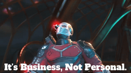 Injustice2 Its Business Not Personal GIF - Injustice2 Its Business Not Personal Nothing Personal GIFs