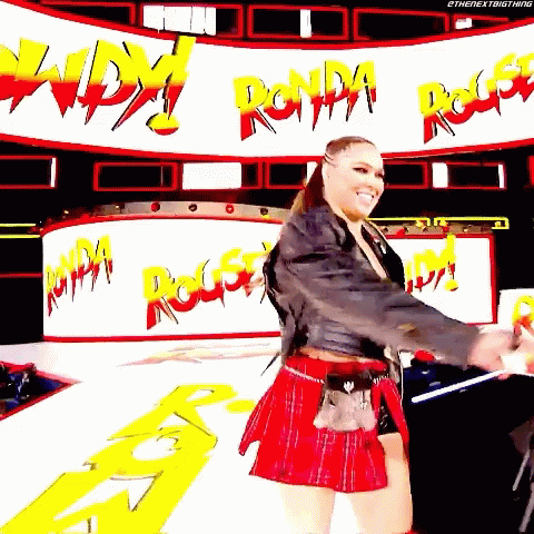 Ronda Rousey Raw GIF - Ronda Rousey Raw Womens Champion GIFs