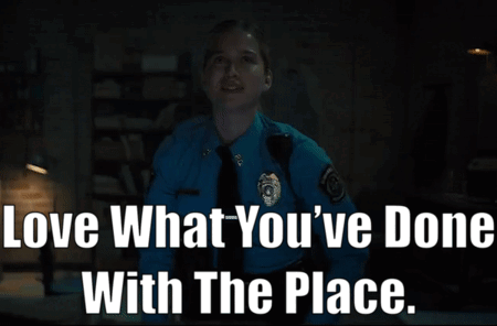 Fnaf Movie Vanessa GIF - Fnaf Movie Vanessa Love What Youve Done With The Place GIFs