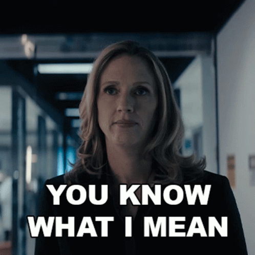 You Know What I Mean Michelle Mcbride GIF - You Know What I Mean Michelle Mcbride Maria Bello GIFs