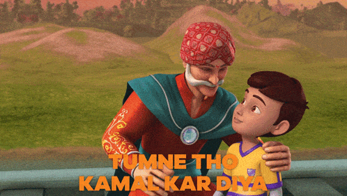Tumne Tho Kamal Kar Diya Rudra GIF - Tumne Tho Kamal Kar Diya Rudra Dadaji GIFs