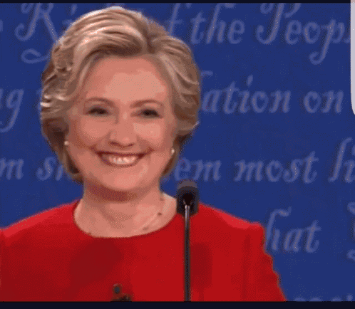 Debate2016 Hillary GIF - Debate2016 Hillary Smile GIFs