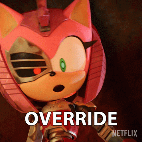 Override Amy Rose GIF - Override Amy Rose Sonic Prime GIFs