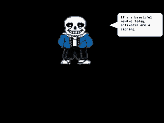a cartoon of sans from undertale with a speech bubble that says `` should get killed that fucking flower '' .