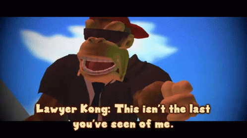 Smg4 Lawyer Kong GIF - Smg4 Lawyer Kong This Isnt The Last Youve Seen Of Me GIFs