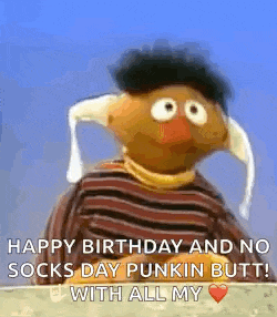 Ernie Socks GIF