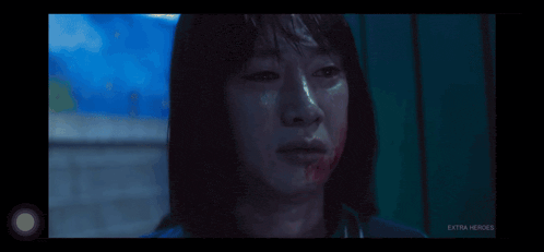 a man in a red vest is saying body thuds panting