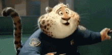 So Cute Zootopia GIF - So Cute Zootopia Officer Clawhauser GIFs