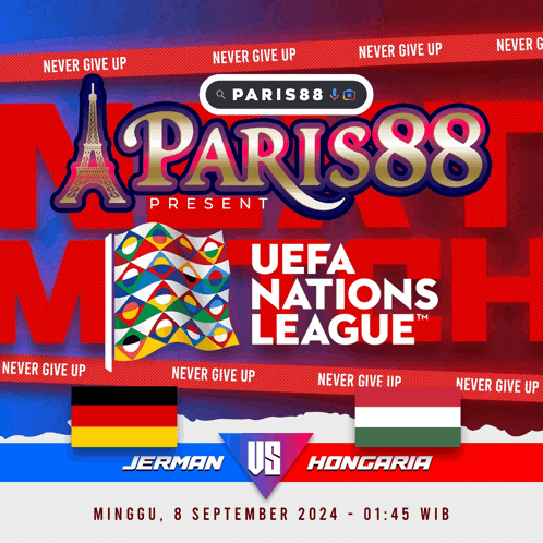 paris88 presents the uefa nations league between germany and hungary