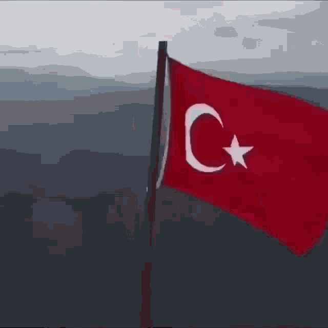 Bayrak Türk Bayrağı GIF - Bayrak Türk Bayrağı Türk GIFs