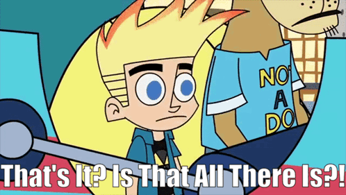 Johnny Test Thats It GIF - Johnny Test Thats It Is That All There Is GIFs