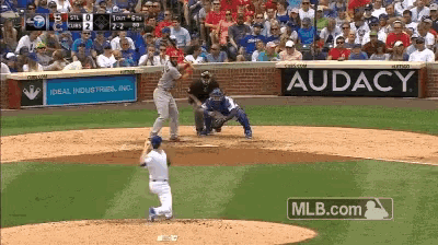 a baseball game is being played with ads for audacy and ideal industries inc.