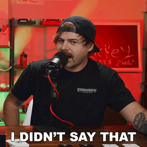 I Didn'T Say That The Dickeydines Show GIF - I Didn'T Say That The Dickeydines Show I Didn'T Mention It GIFs