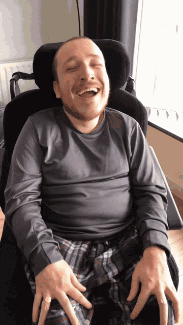 Bloke On Wheels Disabled GIF