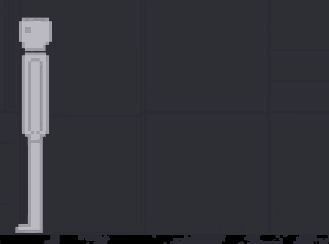 a pixel art drawing of a person laying on their stomach