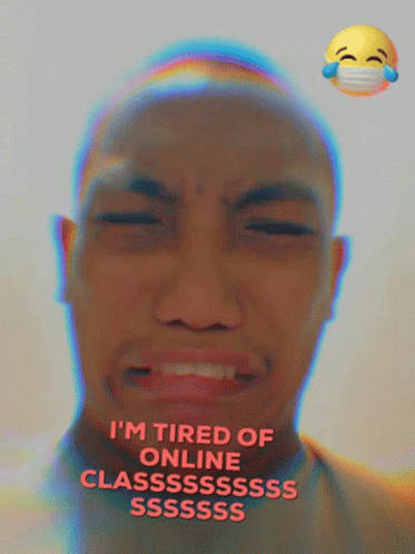 Im Tired Of Online Class Allan Justine Mascarinas GIF - Im Tired Of Online Class Allan Justine Mascarinas Tired GIFs