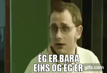Ríkið Sveppi GIF - Ríkið Sveppi ég Er Bara Eins Og Eg Er GIFs