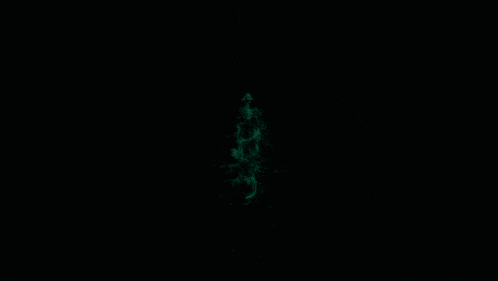 a computer generated image of a blue and purple glowing background