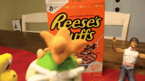 Sml Reeses Puffs GIF - Sml Reeses Puffs Cereal GIFs