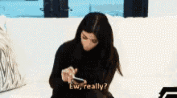 Kim Kardashian Ew Really GIF