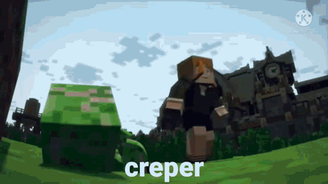 Minecraft Creeper GIF - Minecraft Creeper Minecraft Animation GIFs